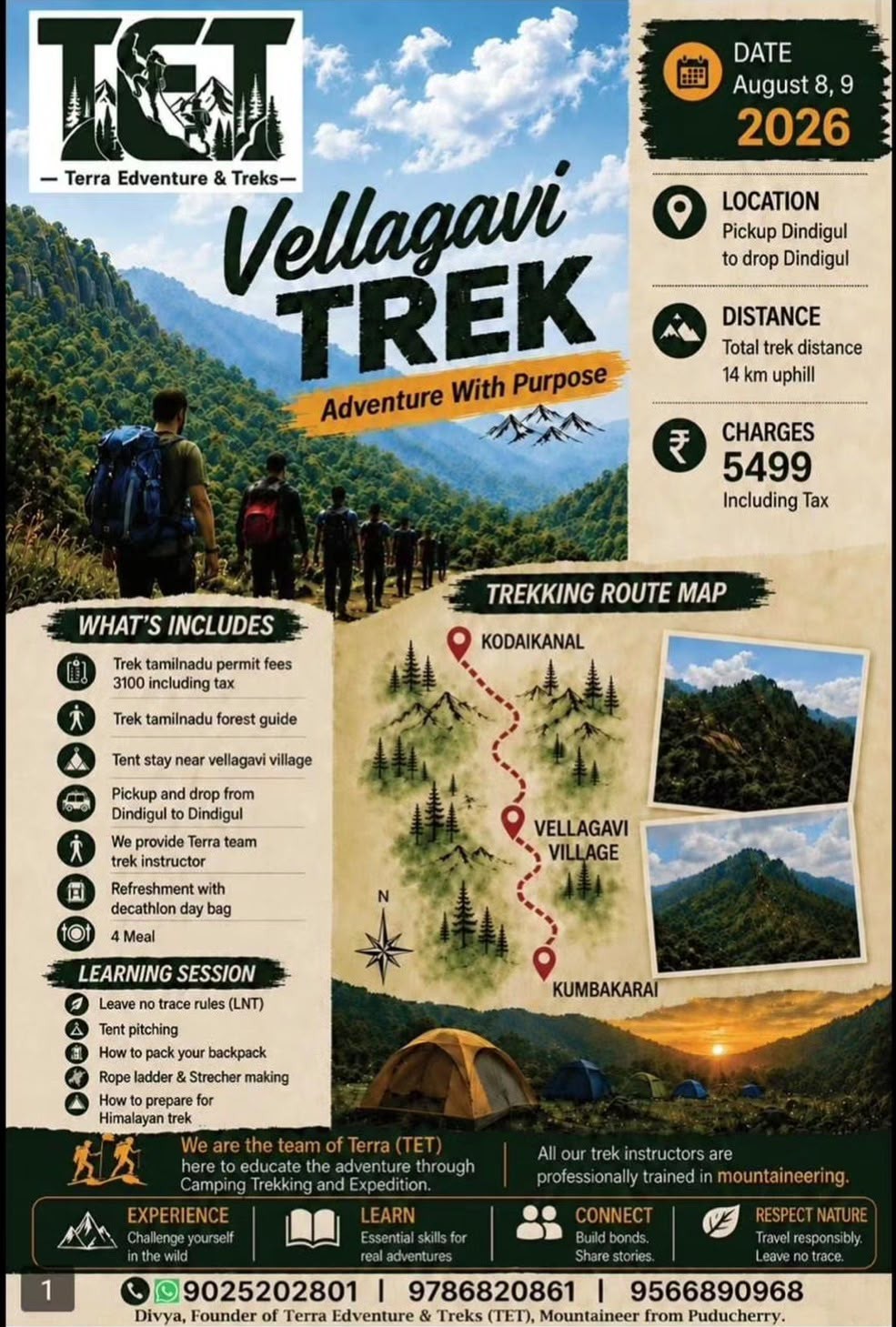 Vellagavi trek announcement